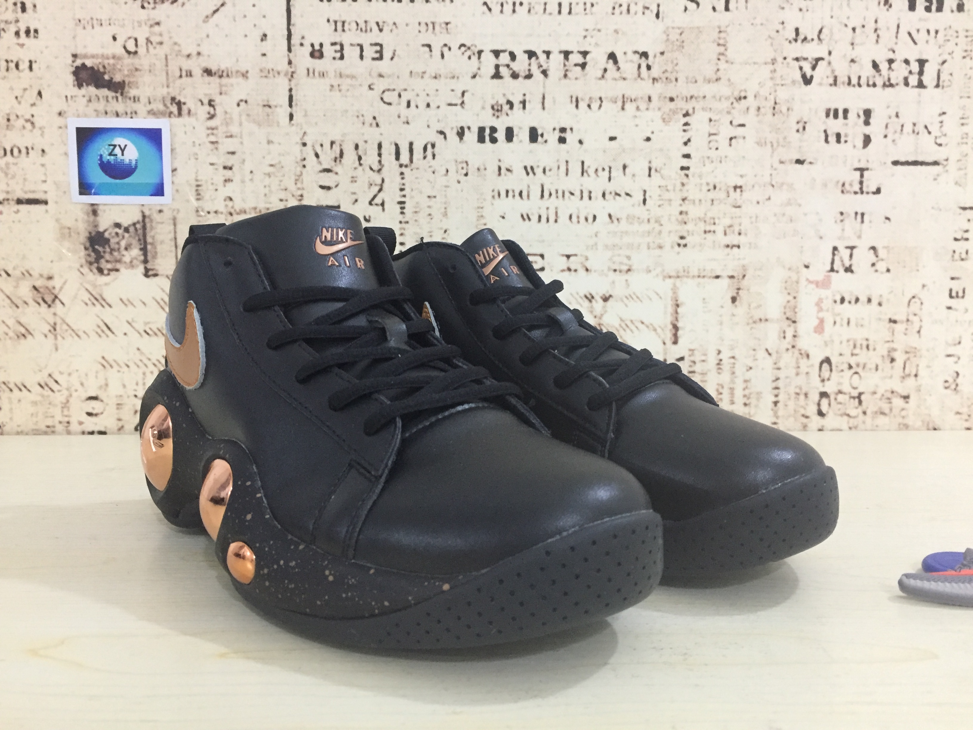 Nike Zoom Bonafide Black Gold Shoes